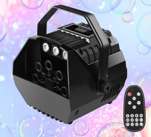 E-Lektron B102 Seifenblasenmaschine Bubble Machine RGB LED Party Disco Hochzeit - Bild 1 von 6