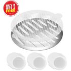 30 Pack Disposable Shower Drain Hair Catcher Mesh Sticker Strainers for Shower