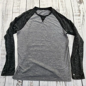 Camiseta de rendimiento Dick's Sporting Goods gris negra manga larga para hombre L - Imagen 1 de 8