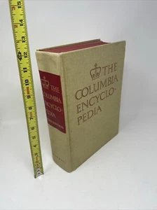 The Columbia Encyclopedia: Third Edition (1963 Hardcover) Decorative Large Book - Picture 1 of 11