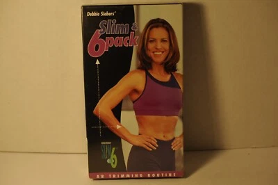 Beachbody, Slim & 6 pack, Debbie Sieber, AB trimming exercise tape, Sealed VHS - Image 1 of 4