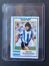 Maradona sticker figurine STAR Panini UK Football 85 **Super Rare**