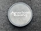 American Racing custom wheel black center cap BC-966
