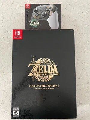 Legend of Zelda Tears of the Kingdom Collectors Edition Controller Bundle NEW ✅ - Image 1 of 2