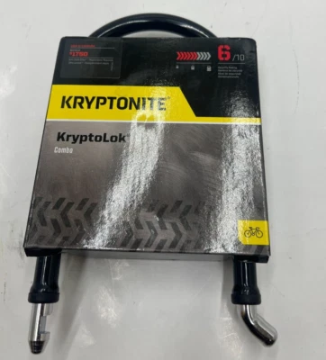 Kryptonite Genuine KryptoLok Bicycle U-Lock Combination - PICTURED ITEM ONLY - Image 1 of 4
