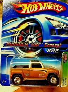 HOT WHEELS 2006 SUPER TREA$URE HUNT HUMMER H3T CONCEPT #8 REAL RUBBER TIRES - Picture 1 of 8