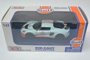 MOTORMAX 1:43 Gulf DieCast car - Lotus Exige S - Picture 1 of 1