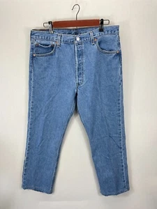Levi’s Jeans Hombre’s 36x30 Azul 501 Botón Mosca Hecho en EE. UU. De Colección - Imagen 1 de 10