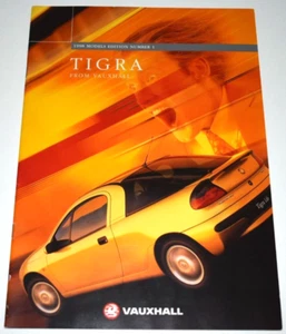 VAUXHALL TIGRA UK SALES BROCHURE AUGUST 1997 EDITION 1 NEW, OLD STOCK - Picture 1 of 5