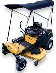 Cypress Rowe Outfitters Zero Turn Mower Sun Shade Canopy Reduce Heat & Glare BL - Picture 1 of 8