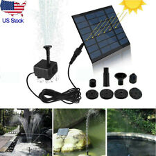 200L/H Solar Power Panel Kit Fountain Pool Pond Garden Submersible Water Pump