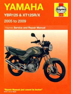 Haynes Repair Manual: Yamaha YBR125 & XT125R/X, 2005-2009. - Picture 1 of 1