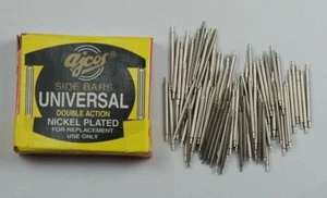16mm FEDERSTANGEN x100 für Uhrenarmbänder Montageteile Ersatzteile Linkstifte Bar - Bild 1 von 1