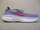 Saucony Shoes Womens 7 Guide 16 Running Workout Gym Comfort Cushion Purple White