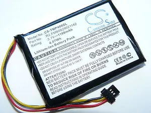 TOM TOM GO 50 REPLACEMENT BATTERY NEW HIGH POWER FOR VF6S 1100MAH,TMP  400SL - Picture 1 of 2