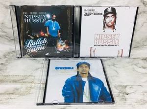 NIPSEY HUSSLE - BULLETS AINT GOT NO NAME (VOL. 1 2 3) SET OF 3 PROMO MIXTAPE CDS - Picture 1 of 10