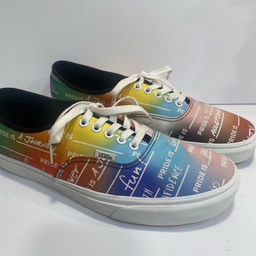 Sneakers Vans unisex Pride Authentic tie dye. Taglia M 11 5 con 13