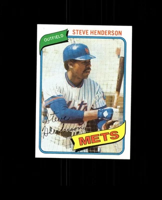 1980 Topps 299 Steve Henderson NM-MT #D1,514833 - Image 1 of 2