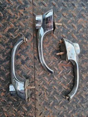 AMC RAMBLER SCRAMBLER 1964-1969 AMERICANO manijas de puertas exteriores con juntas y tornillo Foto 1 de 2