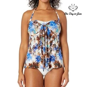 Fit 4 U Ever Blade Mesh geformter BH wandelbares Schwimmen Top Größe 10 - Bild 1 von 5