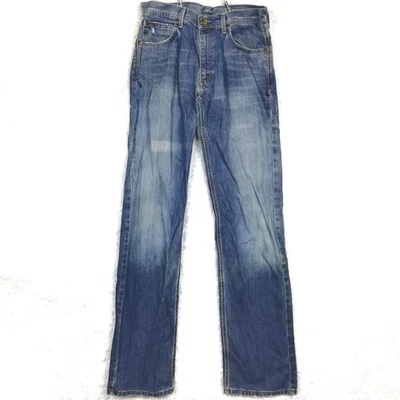 Silver Tab Levi's Mens Jeans Loose Straight Leg Blue Denim Stone Wash 32x38 - Image 1 of 4