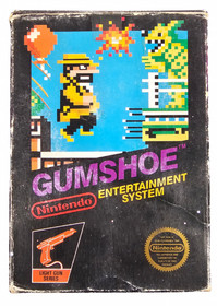 Gumshoe [5-Screw] [Complete In Box] &ndash; Nintendo Entertainment System (NES)