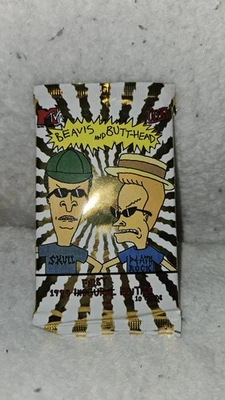 PAQUETE ÚNICO: BEAVIS AND BUTTHEAD 1994 Fleer Ultra (SIN ABRIR/SELLADO) DE COLECCIÓN RARO Foto 1 de 3