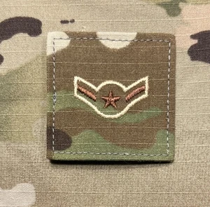 US Air Force AMN/E2 Rank OCP w/ Hook Airman USAF - Picture 1 of 2