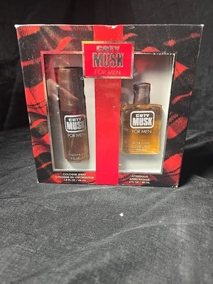 Coty Musk para hombre colonia y aftershave set de regalo Foto 1 de 4