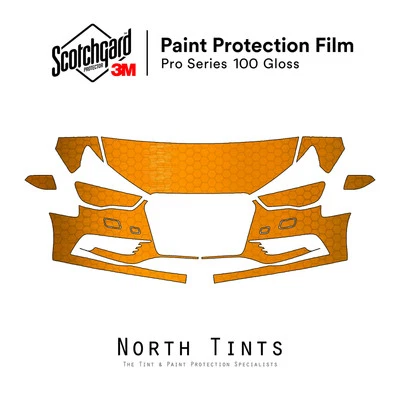 Audi A3 2014-2016 3M PRO Series PreCut Paint Protection Film Clear Bra PPF Kit - Image 1 of 4