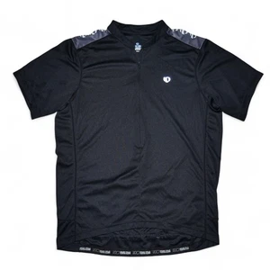 Pearl Izumi Cycling Select Jersey Men’s Size XL Black Half Zip Reflective - Picture 1 of 9