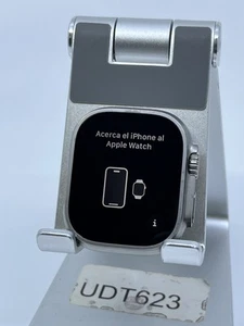 Apple Watch Ultra 49 mm boîtier en titane (GPS + cellulaire) (sans bracelet) débloqué - bon état - Photo 1 sur 11