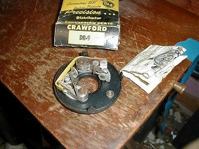 NORS 1953-6 DOBLE PUNTO DIST BREAKER PLACA BUICK 8 CILINDROS Foto 1 de 1