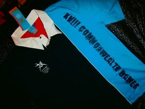 De colección Melbourne Australia 2006 Juegos de la Commonwealth Rugby Polo Top Jumper XL Nuevo - Imagen 1 de 3