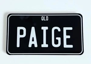 Novelty Mini Number Plate 90mm x 50mm | Black / White | Custom | Car | Boy | Gir - Picture 1 of 1