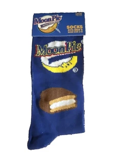 New With Tags Men's Moon Pie Socks Shoe USA Size 6-12 - Picture 1 of 8