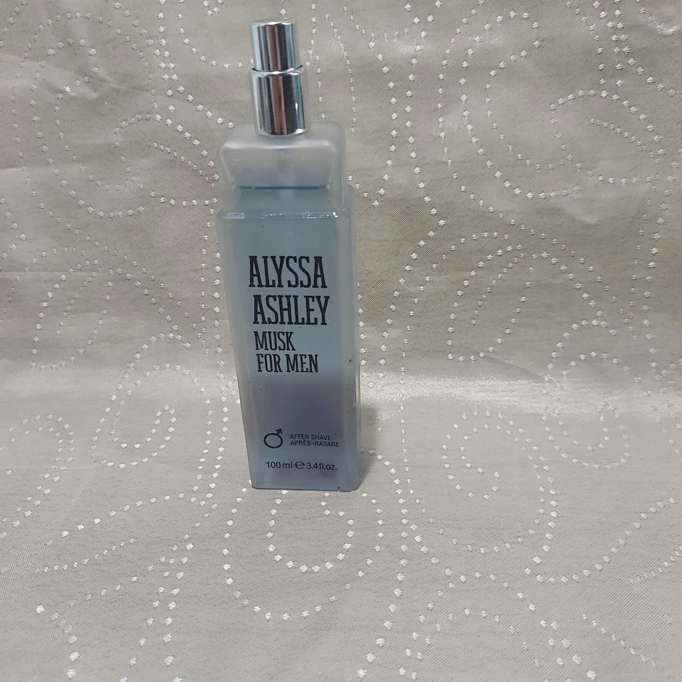 Spray para después del afeitado Alyssa Ashley Musk para hombre 3,4 oz 100 ml - NUEVO SIN TAPA Foto 1 de 1