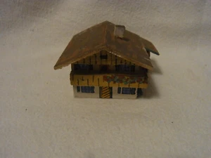 Black Forest Toy House Wood Handmade Folk Art Vintage German #W/U3 - Picture 1 of 9