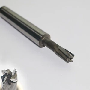 CNC Fräser Ø 8 mm VHM Z=4 Schlitzfräser MK1 Metallfräser Nutenfräser NEU *45L* - Picture 1 of 1