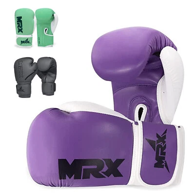 Guantes de boxeo para niños y niñas Guantes de entrenamiento de boxeo Kickboxing Muay Thai  Foto 1 de 4