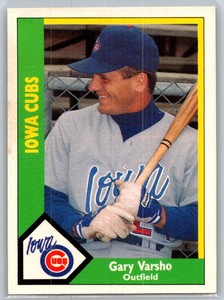 1990 CMC Iowa Cubs #21 Gary Varsho NM+