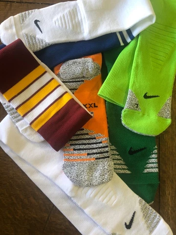 Nike NFL Socks Football All Teams Issued, 150 Over Calf Athletic Long, Logo NWOT Cover