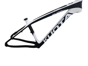 Cuadro de carbono Kuota K-29er 29"" MTB mediano 18,5"" cónico HT 12x142 mm negro retro - Imagen 1 de 15