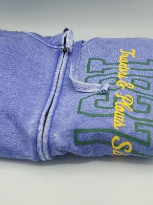 John Deere Women's Purple and Green Full Zip Hoodie- Sz S - Image 1 of 4