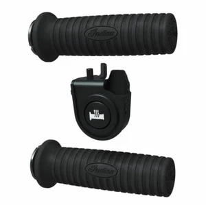 2022-2025 Genuine Indian Chief Models Heated Hand Grips Black 2890220 - Foto 1 di 5