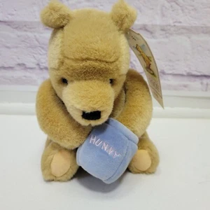 Disney Gund Classic Winnie Puuh Plüschtier Stofftier Spielzeug mit Etikett Hunny Pot - Bild 1 von 9