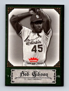 2006 Fleer Greats of the Game #12 Bob Gibson