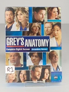 Grey's Anatomy : Season 8 DVD - Region 1 Ellen Pompeo Justin Chambers Patrick De - Picture 1 of 2