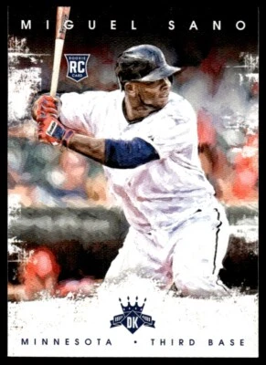 2016 Panini Diamond Kings Miguel Sano Rookie Minnesota Twins #143 R20 - Image 1 of 2