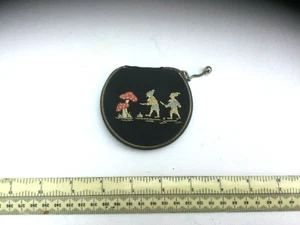 ZIPPED COMPACT with tassle - make unknown - Picture 1 of 2